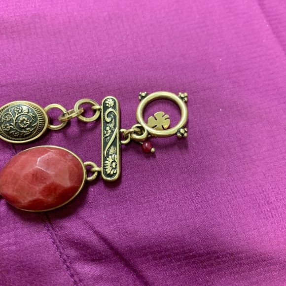 Lucky Brand Gold Color and Stone Bracelet - Picture 2 of 4